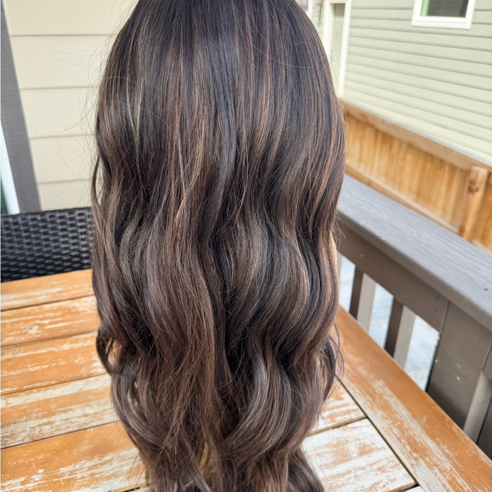 CSC - Customized Dark Catherine - Natural Brown Wavy Hair Extension